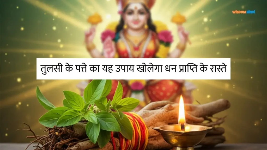 तुलसी के पत्ते का यह उपाय खोलेगा धन प्राप्ति के रास्ते Tulsi ke Patte ke Dhan Upay