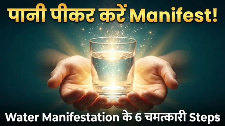 Water Manifestation Technique Hindi