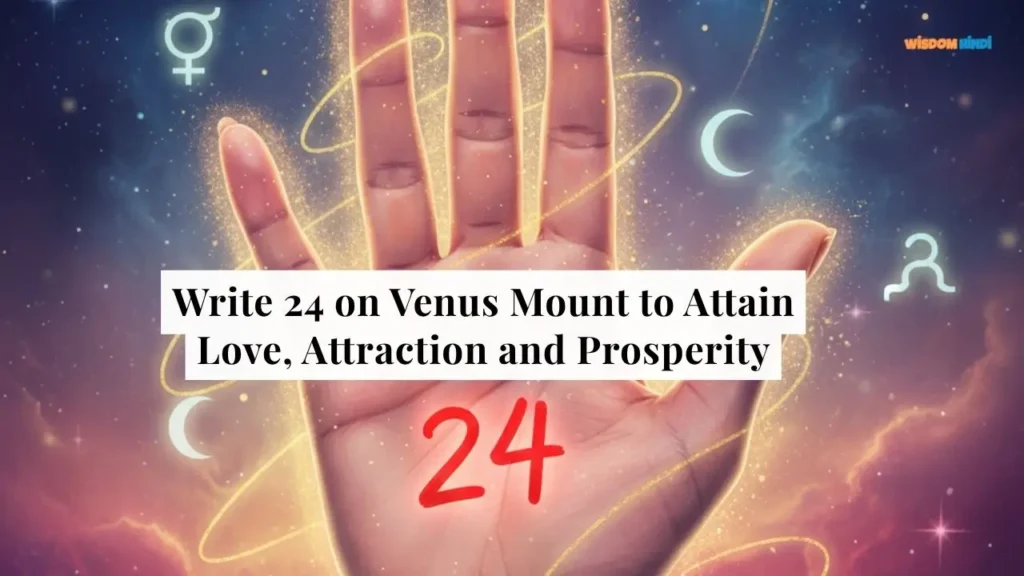 Writing 24 on the Venus Mount Benefits