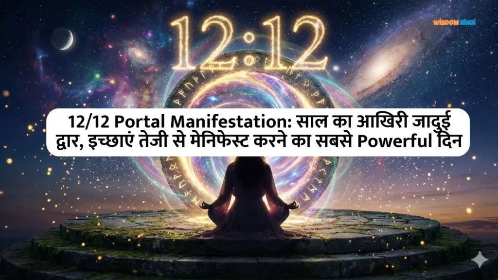 12/12 Portal Manifestation: साल का आखिरी जादुई द्वार, इच्छाएं तेजी से मेनिफेस्ट करने का सबसे Powerful दिन 12/12 Portal Manifestation in Hindi