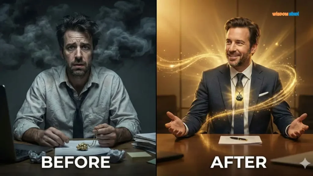 पुरुषों के लिए पाइराइट की माला: आत्मविश्वास धन और लीडरशिप बढ़ाने वाला सबसे शक्तिशाली क्रिस्टल Benefits of Wearing Pyrite Mala