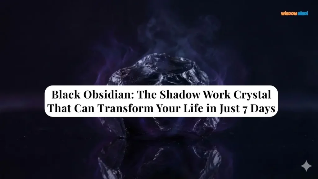 Black Obsidian Benefits
