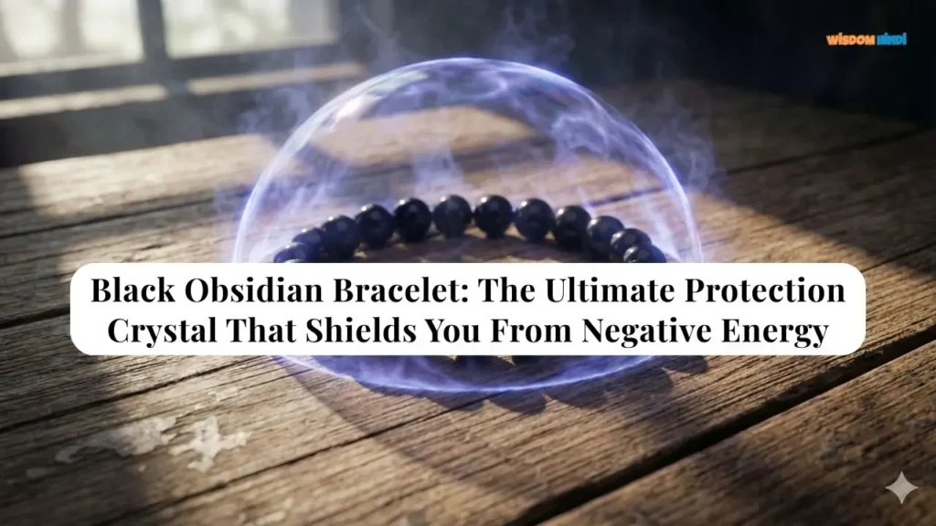 Black Obsidian Bracelet: The Ultimate Protection Crystal That Shields You From Negative Energy Black Obsidian Bracelet Benefits