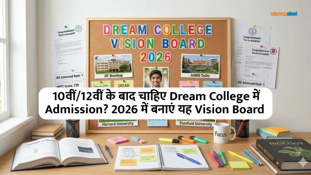 Dream College Vision Board