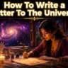 How to Write a Letter to the Universe