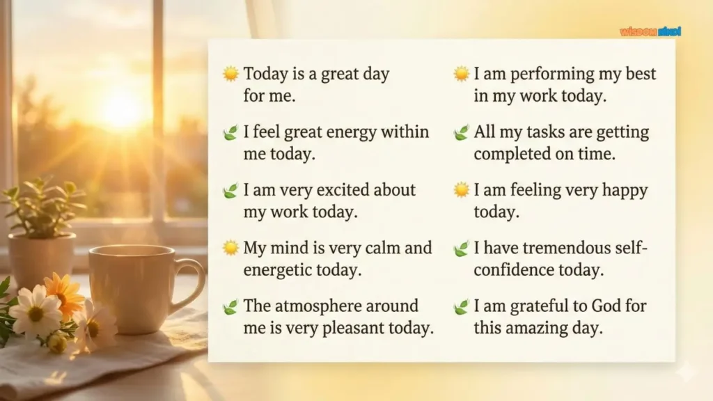 Powerful Daily Affirmations