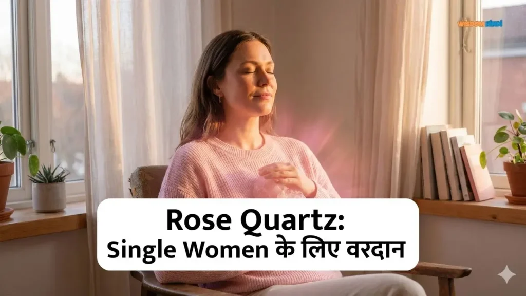 Rose Quartz for Single Woman