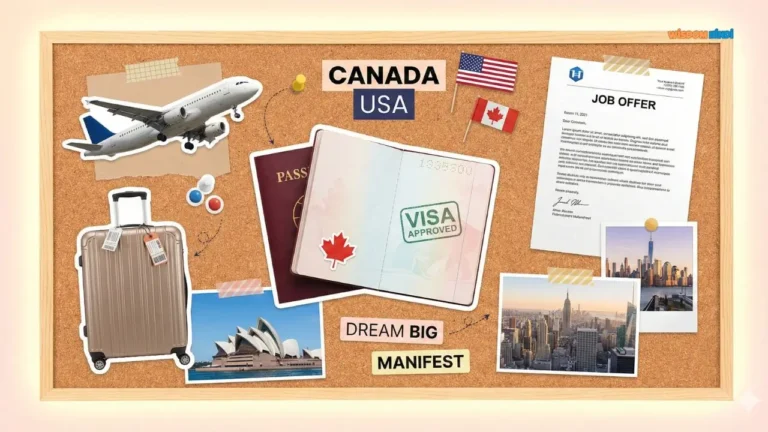 Settle Abroad Vision Board