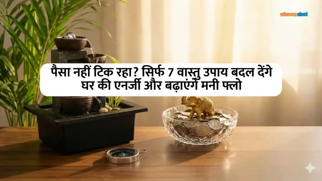 पैसा नहीं टिक रहा? सिर्फ 7 वास्तु उपाय बदल देंगे घर की एनर्जी और बढ़ाएंगे मनी फ्लो Vastu Tips for Money in Hindi