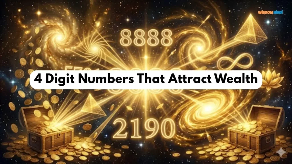 4 Digit Number to Attract Money