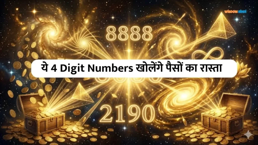 धन आकर्षित करने वाले 4 Digit Number: ये 4 अंकीय संख्याएं खोल देंगी पैसों के रास्ते 4 Digit Number to Attract Money in hindi