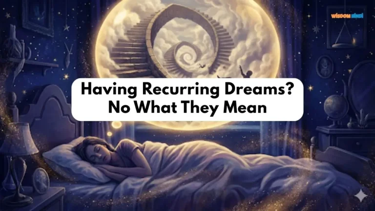 Recurring Dreams Meaning