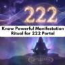 222 Portal Manifestation Ritual