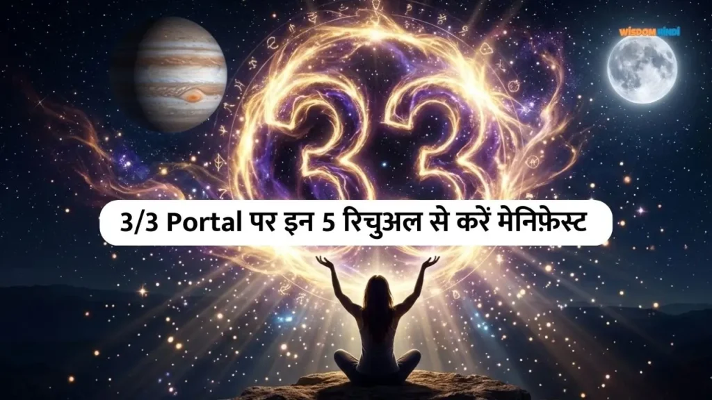 3/3 मेनिफेस्टेशन पोर्टल 2026: 3 मार्च के इस पावरफुल एनर्जी डे पर जरूर करें ये 5 रिचुअल्स 3/3 Manifestation Portal Ritual