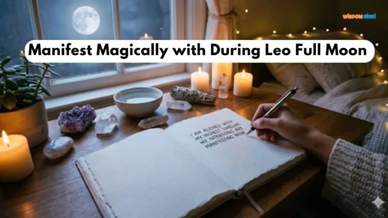 Leo Full Moon Manifestation Rituals
