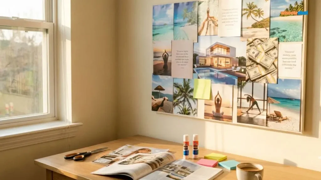 2026 में गोल्स जल्दी मेनिफेस्ट करने के लिए 5 Powerful Manifestation Tools Vision Board Kit