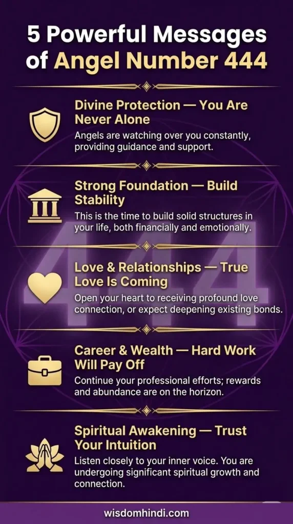 444 Angel Number Meaning