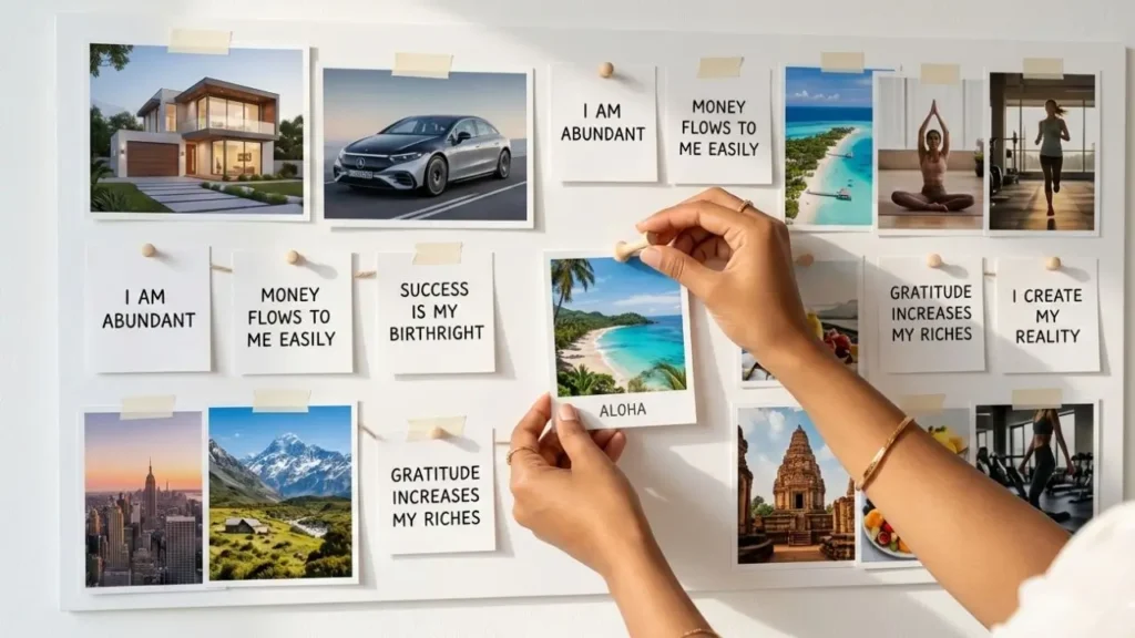 Vision Board to Manifest Money