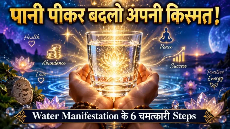 पानी से Manifest करें! Water Manifestation Technique के 6 आसान Steps Water Manifestation Technique Hindi