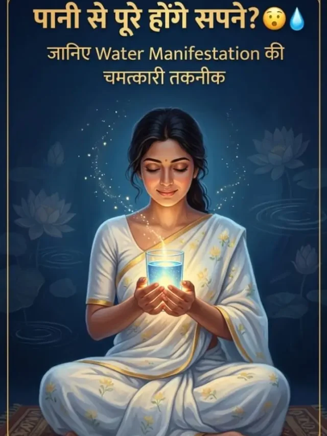 पानी से Manifest करें सपने | Water Manifestation Technique