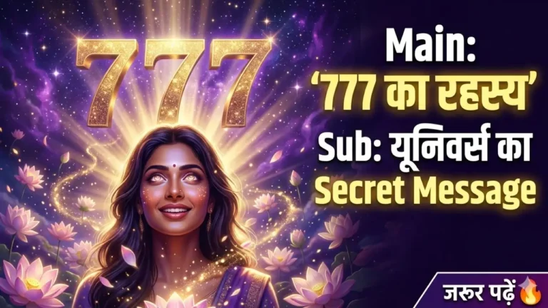 Angel Number 777 Meaning in Hindi