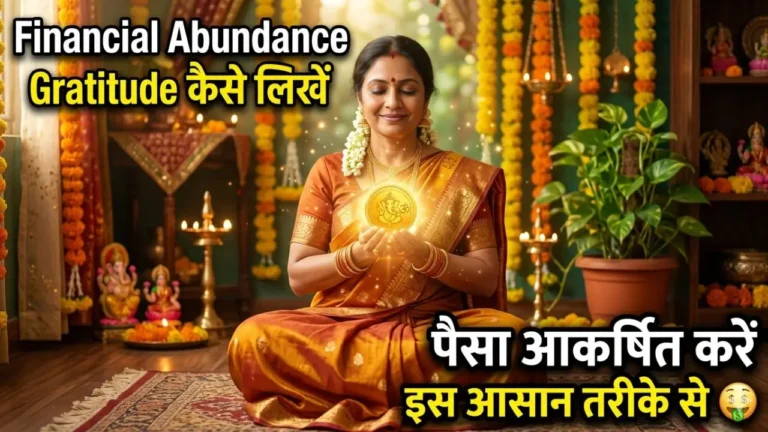 Financial Abundance Gratitude Hindi