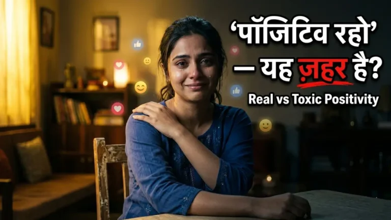 Toxic Positivity Kya Hai