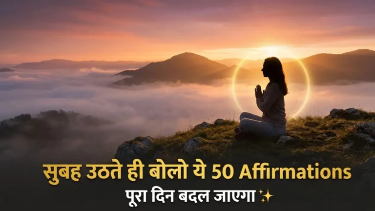 Morning Affirmations in Hindi