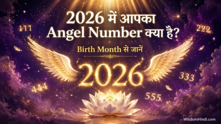 2026 Angel Number Birth Month
