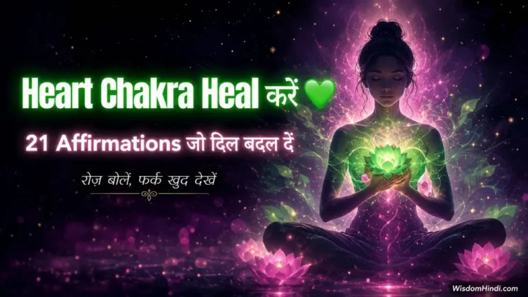 Heart Chakra Affirmations