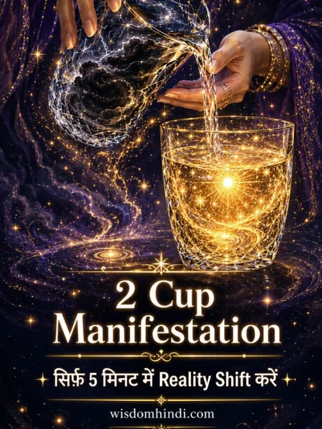 2 Cup Manifestation Method Hindi