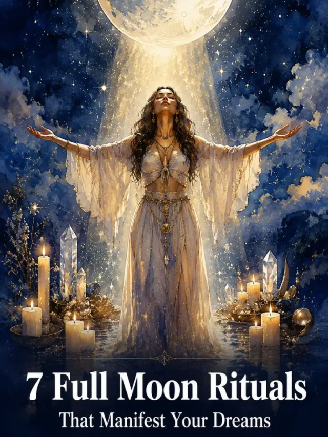 7 Full Moon Manifestation Rituals That Work