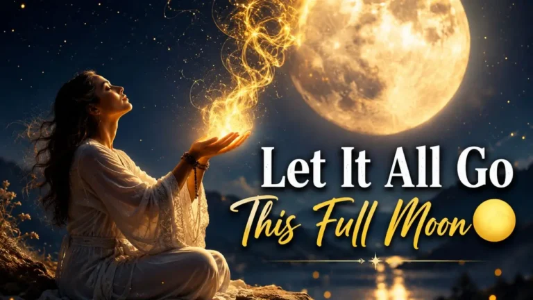Full Moon Let Go Affirmation