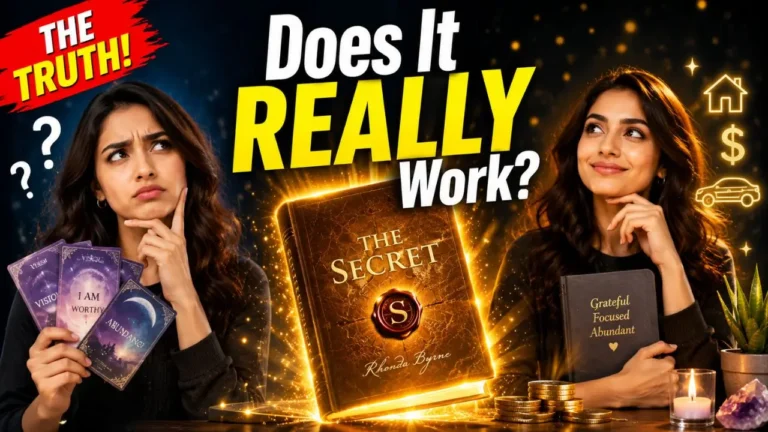 The Secret Book Manifestation Card