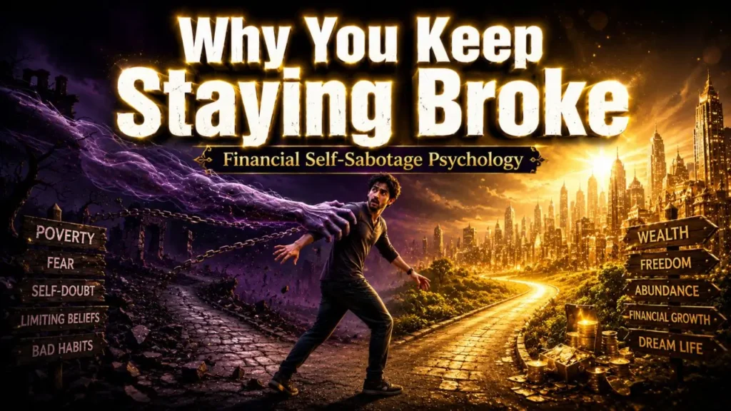 Why You Stay Broke: Know The Financial Self-Sabotage Psychology Financial Self-Sabotage Psychology