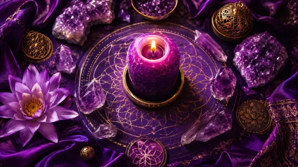 Purple Candle से Wealth आकर्षित करें – Wealth Candle Ritual Hindi Purple Candle Ritual Spiritual Meaning