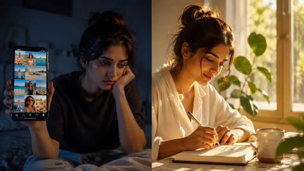 Social Media Comparison and Mental Health