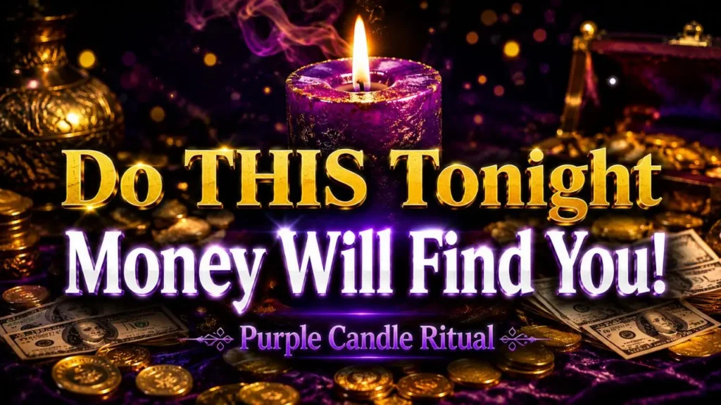 Purple Candle Ritual