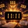 seeing repeating numbers