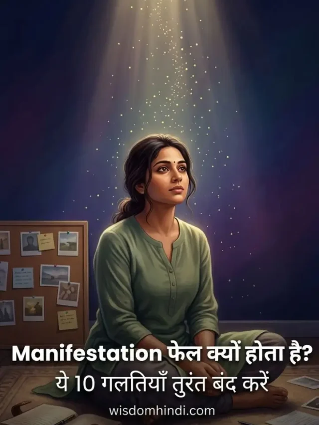 Manifestation Mistakes Hindi