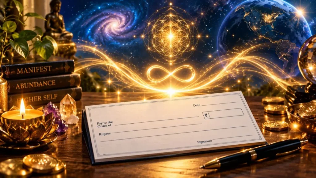 Cheque Manifestation Technique Step by Step