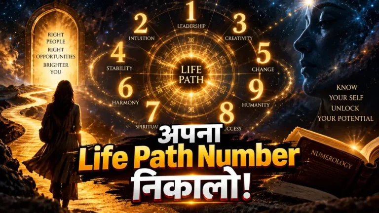 अपना Life Path Number कैसे निकालें? जानें हर नंबर का अर्थ! Life Path Number Hindi
