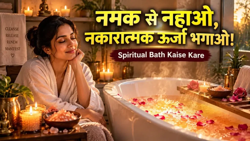 नमक से Spiritual Bath कैसे करें? Energy Cleanse का पूरा तरीका Spiritual Bath Kaise Kare