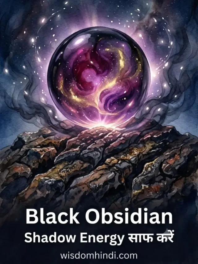 Black Obsidian Benefits Hindi