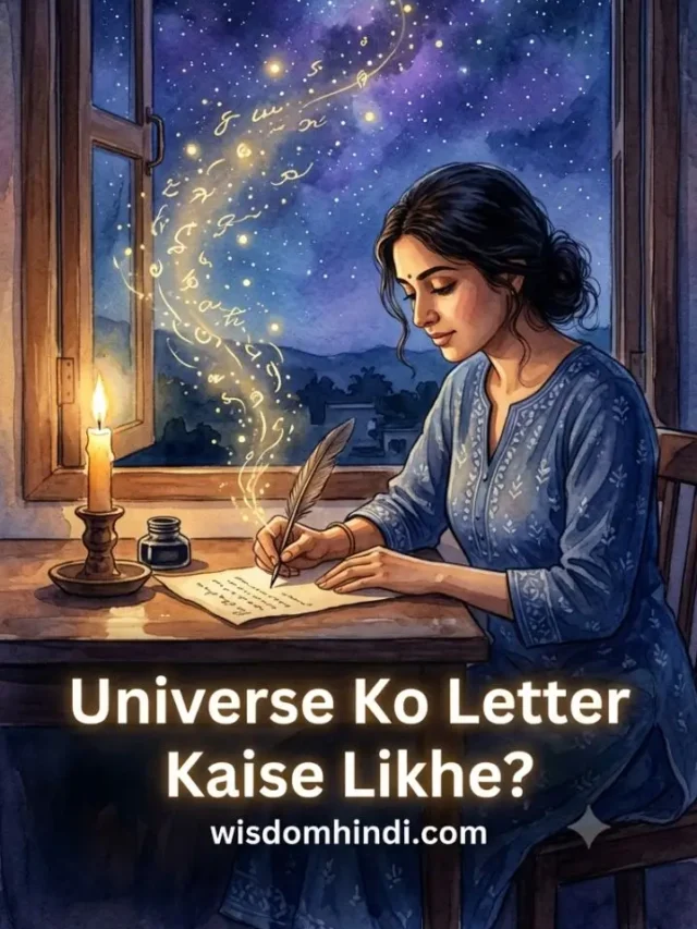 Universe Ko Letter Kaise Likhe