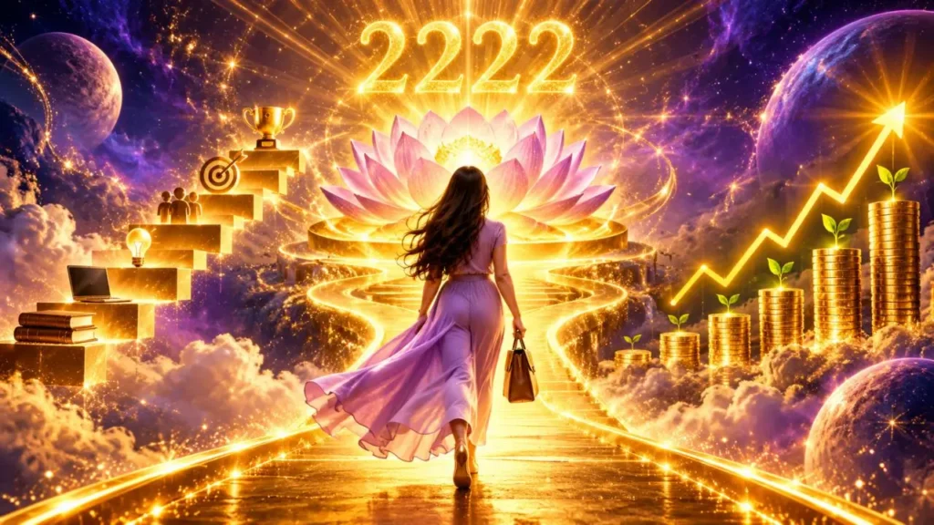 2222 Angel Number Meaning Career