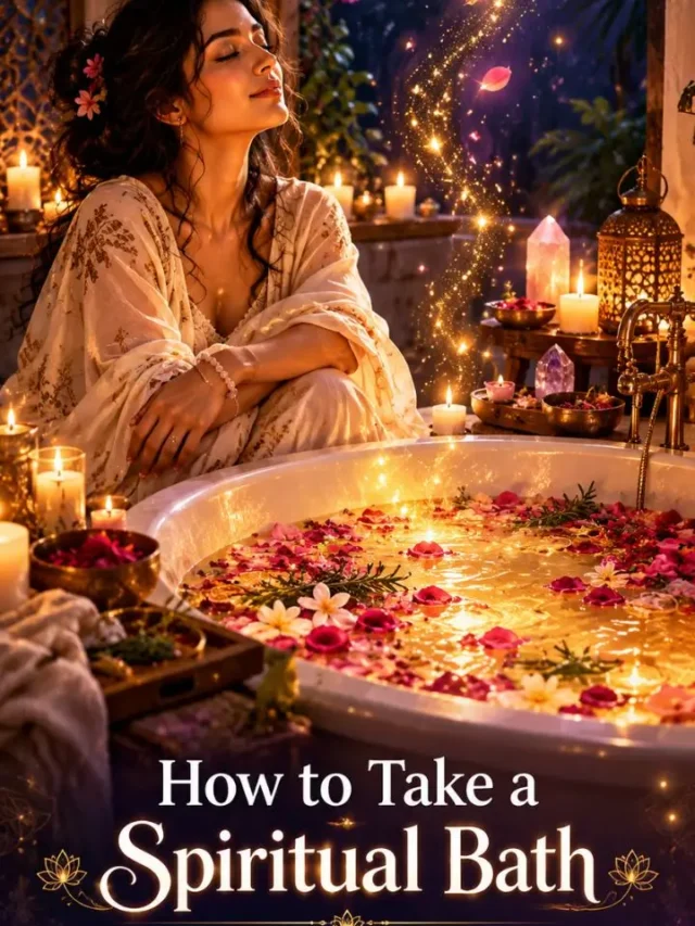 How to Take a Spiritual Bath